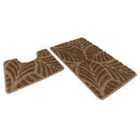 набор ковриков д/в АКТИВ icarpet 50*80+50*40 001 кофе с мол 55