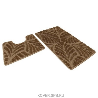 набор ковриков д/в АКТИВ icarpet 50*80+50*40 001 кофе с мол 55