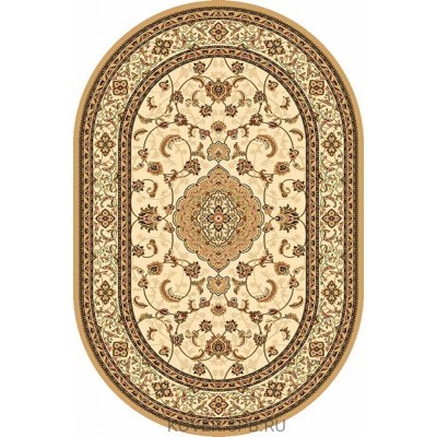 ковер OLYMPOS d389 BEIGE Овал 2.00x4.00