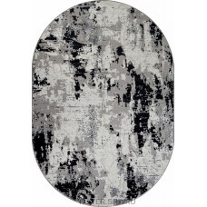 ковер PALERMO F285 DARK GRAY Овал 3.00x4.00