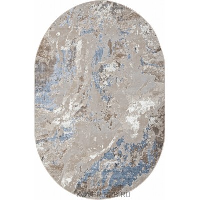 ковер PARADIZE 00085A L.BLUE / BEIGE Овал 1.00x2.00