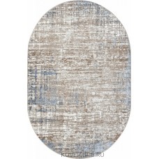 ковер PARADIZE 01629A L.BLUE / BEIGE Овал 0.80x1.50