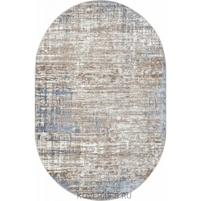 ковер PARADIZE 01629A L.BLUE / BEIGE Овал 1.60x2.30