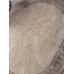 ковер PRAGA 06022A TOZ GRI / KAHVE Овал 1.00x2.00