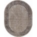 ковер PRAGA 06022A TOZ GRI / KAHVE Овал 1.00x2.00