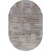 ковер PRAGA 06029A TOZ GRI / BEJ Овал 1.00x2.00