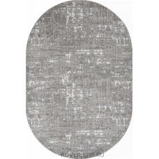 ковер RICHI 8667 GRAY-CREAM Овал 2.00x4.00