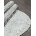 ковер SAHARA 00765A GREY FDY / CREAM HB Овал 1.00x2.00