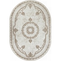 ковер SANDALI 30231Y BEIGE / L.GREY Овал 1.60x2.30