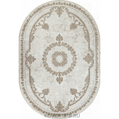 ковер SANDALI 30231Y BEIGE / L.GREY Овал 2.00x2.90