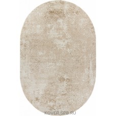 ковер SIESTA M028A LIGHT BEIGE / BEIGE Овал 2.73x3.80