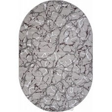 ковер SILVER F389 GRAY Овал 1.50x3.00