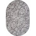 ковер SILVER F389 GRAY Овал 1.50x3.00