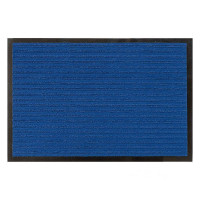 Коврик грязезащит. 60х90см, синий (Double stripe doormat)