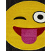 ковер SMILE NC17 YELLOW Круг 1.00x1.00