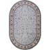 ковер VALENCIA DELUXE d251 L.BLUE-BROWN Овал 1.50x4.00