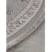 ковер ZARINA A053B LIGHT GREY SHRINK / LIGHT GREY SHRINK Овал 0.80x1.50