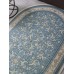 ковер ZARINA M101B BLUE SHIRINK / BLUE SHIRINK Овал 2.00x2.90