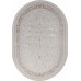 ковер ZARINA M101B CREAM / CREAM Овал 0.80x1.50