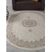 ковер ZARINA M107A CREAM / CREAM Овал 0.80x1.50